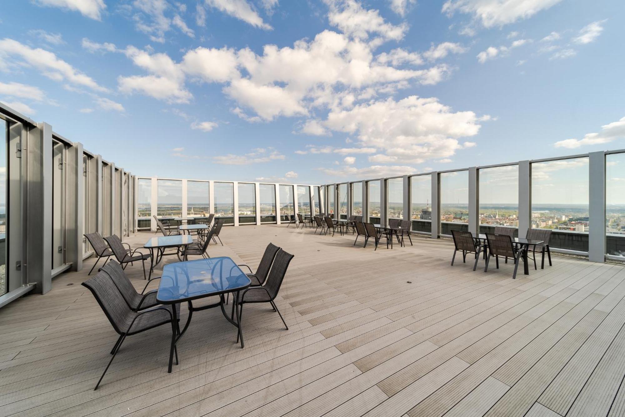 Hanza Tower Apartment No. 524 - Swimming Pool, Jacuzzi, Balcony Szczecin Ngoại thất bức ảnh