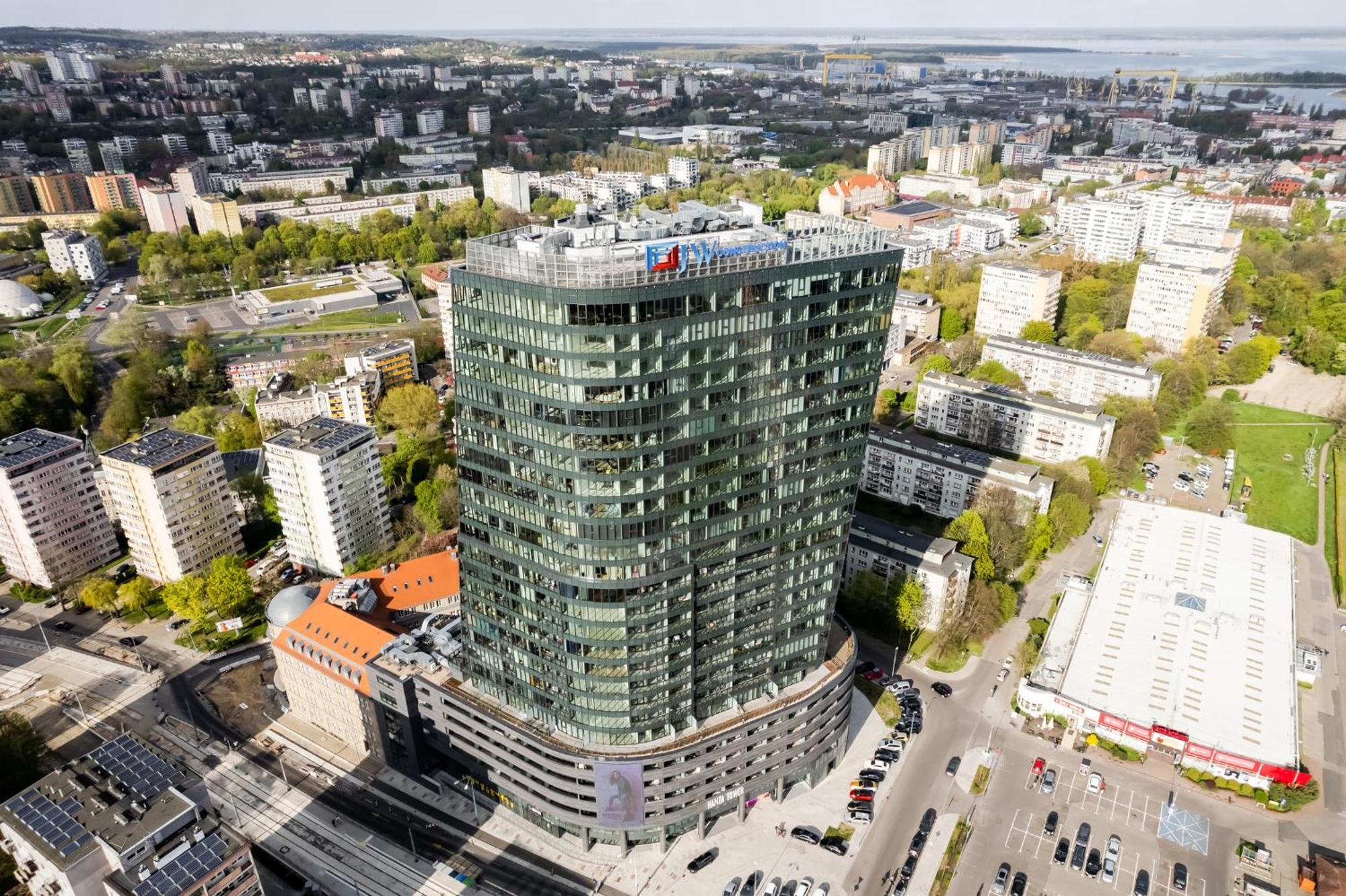 Hanza Tower Apartment No. 524 - Swimming Pool, Jacuzzi, Balcony Szczecin Ngoại thất bức ảnh