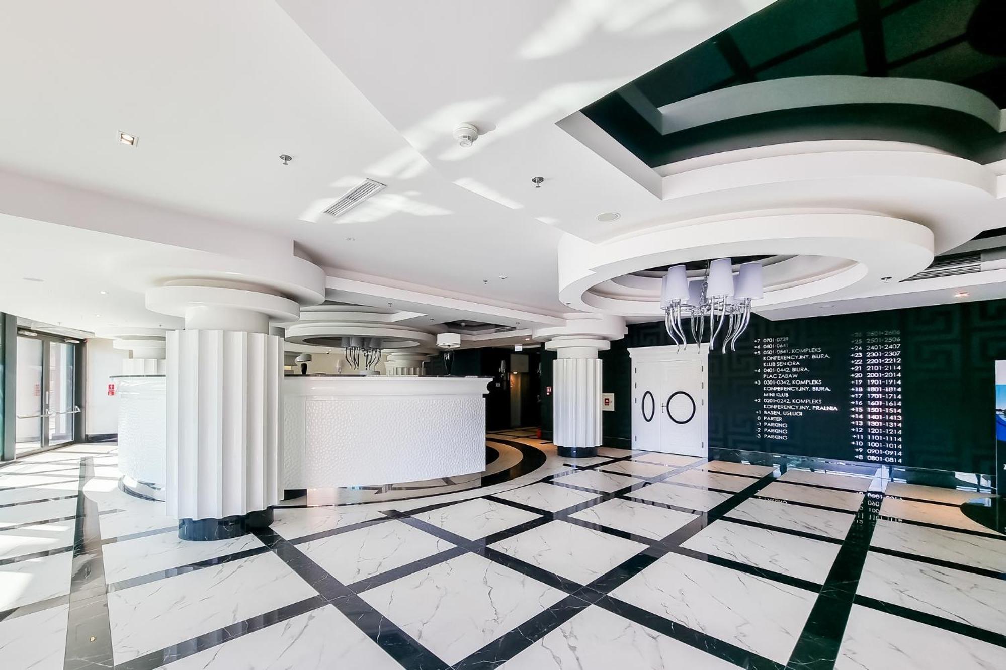 Hanza Tower Apartment No. 524 - Swimming Pool, Jacuzzi, Balcony Szczecin Ngoại thất bức ảnh